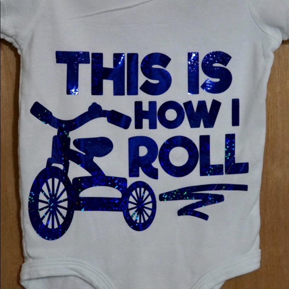 Handmade Baby onesies and toddler tops